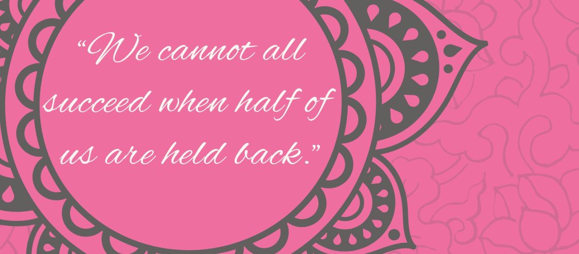 “We cannot all succeed when half of us are held back.” (2) “We cannot all succeed when half of us are held back.” (2)
